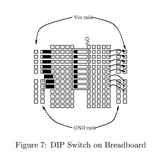 input switch on breadboard