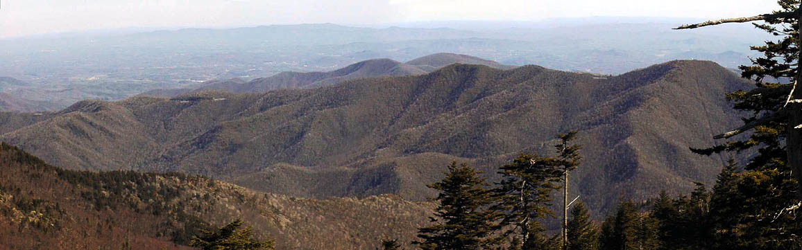 Parkway from Mt Mitchell